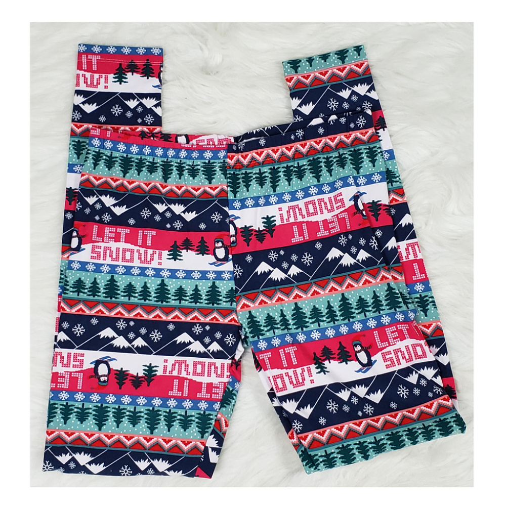 No Boundaries Let It Snow Ankle Leggings - Picture 3 of 4